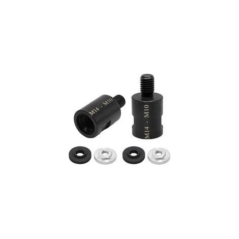 6 Pièces Adaptateur Meuleuse D'Angle Filetage M14 Femelle vers M10 Mâle, M10 Fixez le Disque pour Meuleuse d'Angle et Foret Fileté (1/5)