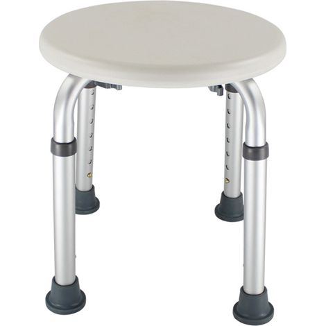 Banc de douche réglable en hauteur, tabouret de baignoire, siège de douche léger et antidérapant pour personnes handicapées, personnes âgées et femmes enceintes (1/5)