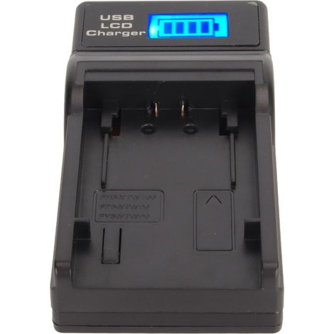 Chargeur de batterie USB pour appareil photo, chargeur simple avec indicateur de charge pour NP FV FH70 FP pour VG30 CX610E CX680 PJ820E 5V (1/5)
