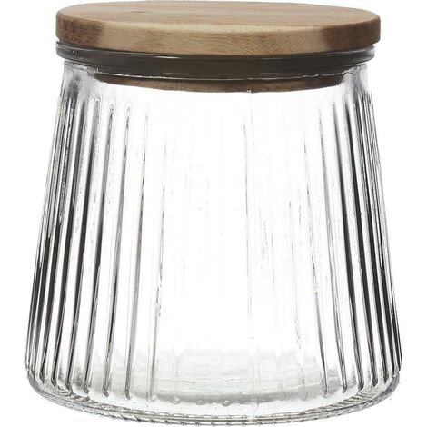 Bocal de conservation en acacia 650 ml (1/4)