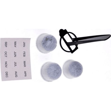Lot de 3 filtres a eau anti-calcaires d'origine (19465, 9001664482) Cafetière, Expresso MAGIMIX, AEG, ELECTROLUX (1/5)