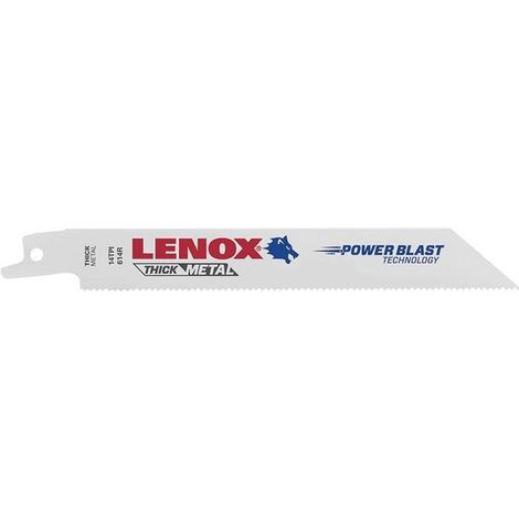 LENOX 5x Säbelsägeblatt 614R Länge 152 mm Breite 19 mm TPI 14 - 20564614R
