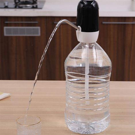 Pompe à eau électrique intelligente pour bouteilles d'eau, double pompe, silencieuse, entièrement automatique, distributeur d'eau domestique compact, pompe à eau, dispositif de pression d'eau (1/5)