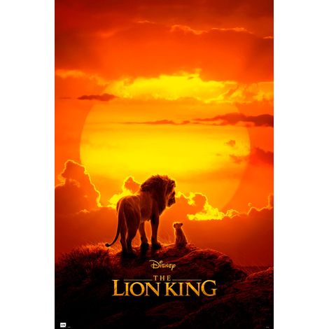 Poster disney el rey leon  one sheet