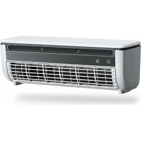 Mini-Klimaanlage mit Ventilator, Wand-Nebelkühler ohne Bohren, wiederaufladbar, 6000 mAh, weiß, Mini-Klimaanlage (1/5)