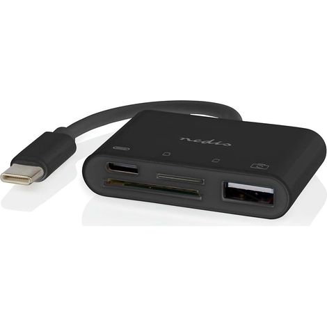 Hub USB 1x USB-C™ 1x USB A / 1x USB-C™ Puerto(s) de 4 puertos USB 2.0 Cable USB SD y MicroSD