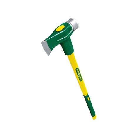 Leborgne – Fendeuse à bois manuelle 3kg – Manche trimatière 90cm – Tête en acier forgé pour bois dur – 231306