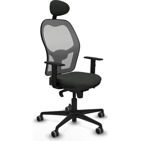 piqueras-y-crespo Silla Jorquera negra ergonómica de oficina (1/3)