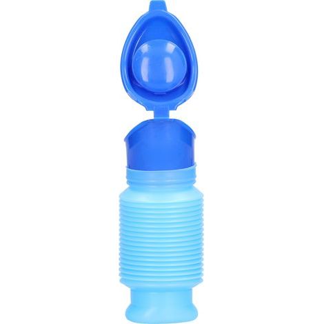 Urinoir portable réutilisable unisexe pliable et extensible pour les voyages et le camping