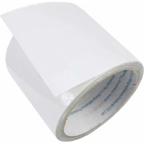Ruban de réparation pour Tente imperméable Invisible Ruban adhésif Transparent résistant de 5m pour la Tente enduite de PVC/auvent/belvédère/Tissu de Couverture, (1/5)