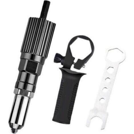 Outils de rivetage Adaptateur de perceuse à riveter Pistolet à riveter Outil d'insertion d'écrou Machine à riveter Machine à rivet
