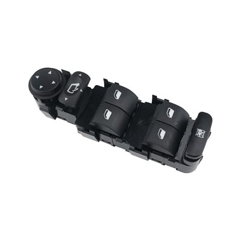6554.HA Compatible con Citroën C4 2004-2010 QKLsudua Interruptor de elevalunas eléctrico para coche Interruptor de control de espejo de 9 pines (1/5)