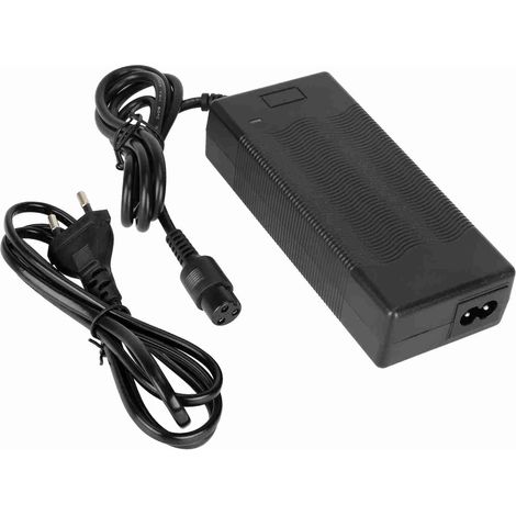 Adaptateur de Scooter d'équilibre électrique, chargeurs 42V 2A, 3 broches en ligne pour batterie au Lithium 36V (1/5)
