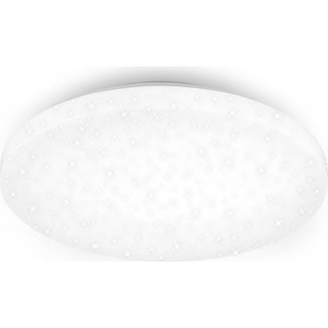 LED Deckenleuchte 6,3 cm 24 Watt IP44 Spritzwasserschutz 2600lm weiß Briloner