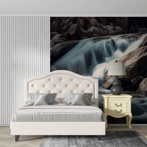 Papier peint paysage cascade mystique 1 - 150 x 250 cm (1/2)
