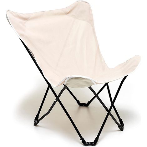 Fiesta M0806-21 Poltroncina Breeze ecru pieghevole in textilene sacca trasporto