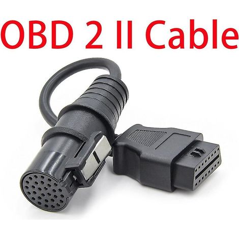Câble OBD 2 II pour Iveco 30Pin Iveco 30Pin A 16Pin connecteur câble Interfaz De Coche pour Iveco Cami (1/5)