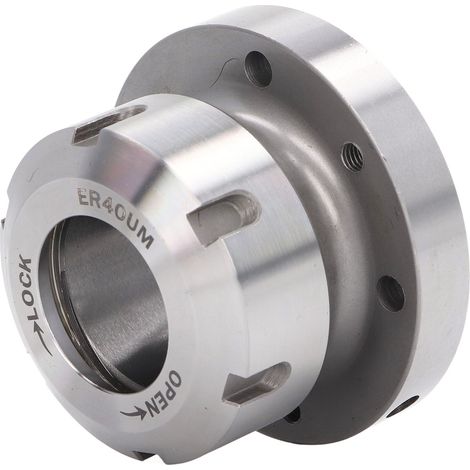 ER40 80-mm-Spannzangenfutter für CNC-Dreh- und Fräsmaschinen, kompakte Ersatzspannzange (1/5)