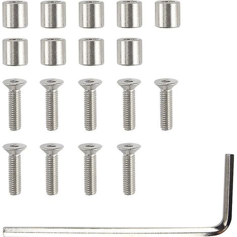 Accessoires pour imprimante 3D : plaque de support cylindrique pour axe Y, vis, clé de serrage, kit de connexion. Démontage rapide. Haute précision pour imprimante 3D. (1/4)