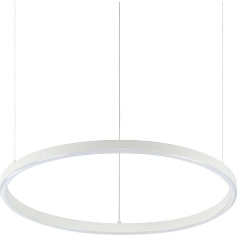 Ideal Lux ORACLE SLIM Plafonnier LED rond intégré non gradable 2700 K 50 cm Blanc