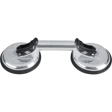 Ventouse professionnelle en alliage d'aluminium à double plaque pour lève-vitre et débosseleur (1/5)