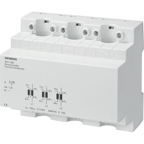 Siemens Stromwandler AC 3x150/5A 7KT1202
