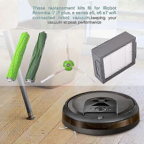 Kit de repuestos para aspiradoras robot iRobot Roomba E5 E6 E7 I7 I7+I6 I8 I3 I4 Plus 3150 Serie E&I, piezas y accesorios, edición 0923 (1/3)