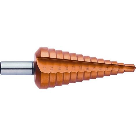 Trapano Passo Universale Con Flauto Dritto, Rivestimento Tin, Lunghezza Al Piano Superiore: 4 Mm Lungo. Totale Di 85 Mm, Ø Coda H8: 12 Mm