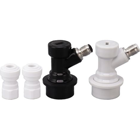 Kit de raccord rapide à verrouillage par bille pour fût de bière, raccord instantané pour tuyau de distribution de liquide 5/16 (1/5)
