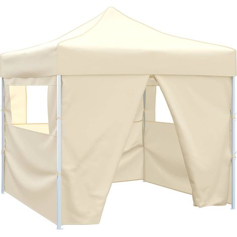 Party-Zelt Creme 291 x 291 x 315 cm Oxford-Stoff