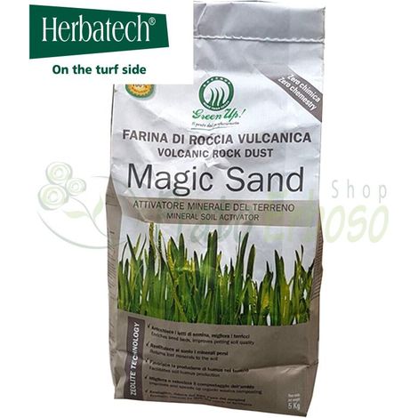 Herbatech Magic Sand - Fertilizante activador de suelos 5 Kg