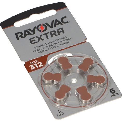 Rayovac Hörgerätebatterie 312AE Ultra Zinc Air Extra Advanced (1/5)