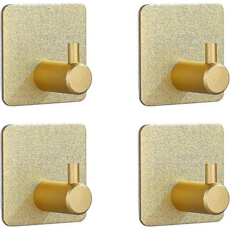 Crochet mural adhésif (lot de 4), crochet mural sans perçage T-Audace pour tableaux, crochet adhésif Command 3M à ventouse, pour suspendre les torchons, B (1/5)