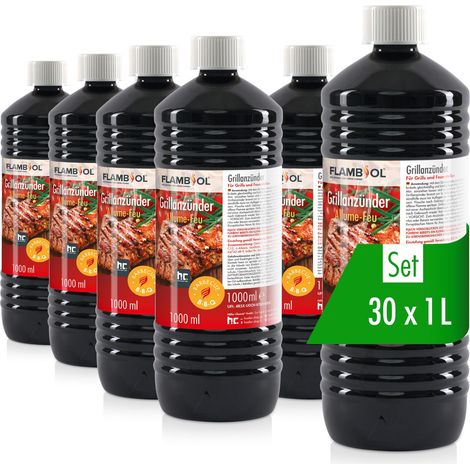 30x 1 L FLAMBIOL® Grillanzünder flüssig