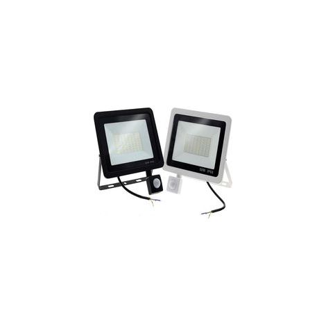 1PACK - 100W Projecteur LED détecteur de mouvement, avec caractéristiques : 100W, 66, LED, Imperméable, 1PACK, 10000L, Projecteur, Détecteur