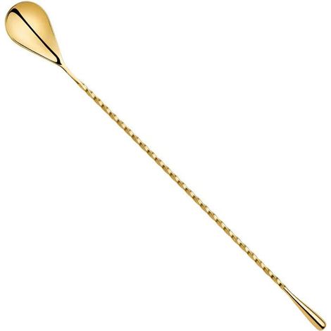 Cuillère à cocktail DROP - Gold - 30cm (1/2)
