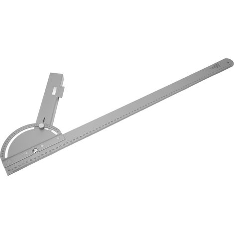 Rapporteur d'angle 140° en acier inoxydable, guide de repérage d'angle 77 cm, outil pour le travail du bois (1/5)