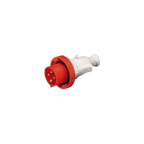 Spina Mobile Diritta IP66/67/68/69 3P+T 16A 380-415V Rosso, 6H