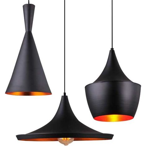 Set di 3 lampade a sospensione nordiche "SOLVANG - HELGA - (1/5)