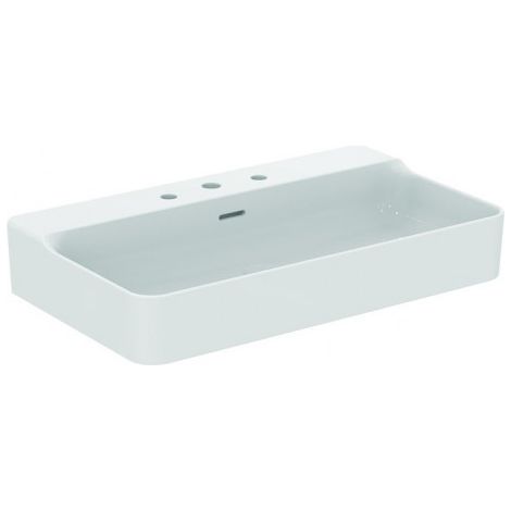 IDEAL STANDARD T3793MA Lavabo Conca, 3 trous, avec trop-plein