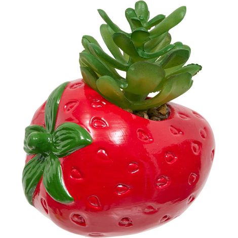 Pianta artificiale fruttata con vaso da 10 cm - Atmosphera créateur d'intérieur (1/5)
