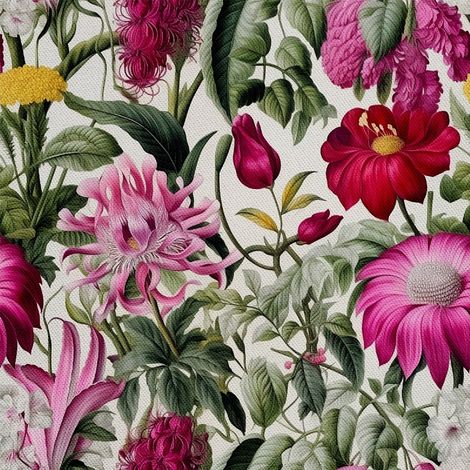 Tela decorativa para exteriores Oxford - Motiv Blumen I DX5450 (1/5)