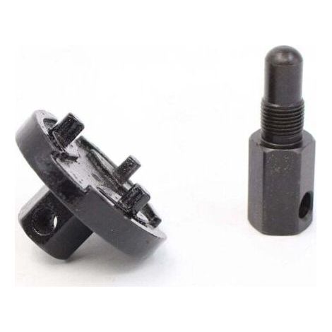 Piston Stop Tronçonneuse Embrayage Volant Outil De Retrait Embrayage Expander Démonter Outils pour Husqvarna Stihl Echo 2 Cycle 14mm Lefou,-Chrom (1/5)