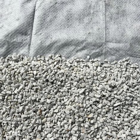 Géotextile anti‑mauvaises herbes & drainage 100 g/m² – Rouleau 2 m x 25 m – 50 m²