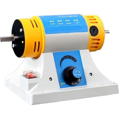 Machine de Polissage électrique for Bijoux, Pierres et Pierres précieuses, Outil de Polissage Multifonctionnel de 350 W for la découpe du Jade sur Table (1/3)
