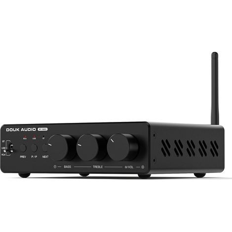 Amplificateur de Puissance Récepteur Bluetooth Maison Amplificateur stéréo Lecteur de Disque U (M1 Max) (1/5)