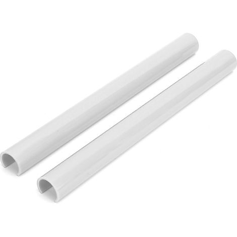 2 baguettes décoratives de calandre de rechange pour BMW Série 1, 2, 3, 4, 5, 6 et 7 (F20, F22, F30, G30, G11, blanc) (1/4)