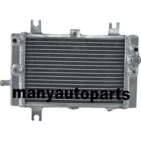 Radiador de aluminio, 2,5 kg, compatible con Can-Am DS250 (2006-2012), capacidad de refrigeración mejorada, construcción soldada con TIG. (1/4)