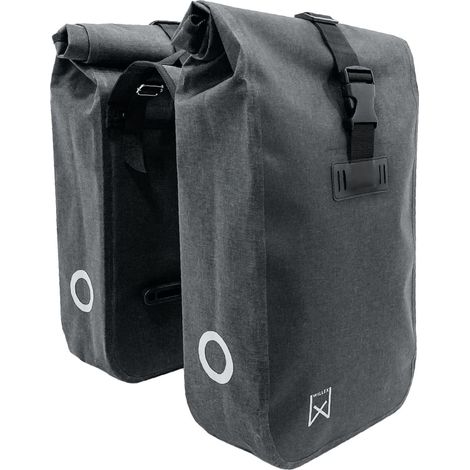 Sacoches de vélo imperméables 34 L gris Willex (1/5)