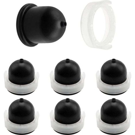 6pcs Bille d'amorçage de carburateur, pompe d'amorçage compatible avec Briggs & Stratton 694395 496115